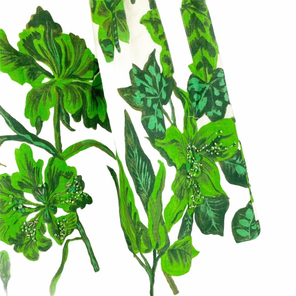 Nathalie Lete’ Paris Flight Round Garden Full Midi Floral Skirt 2 - Picture 5 of 13